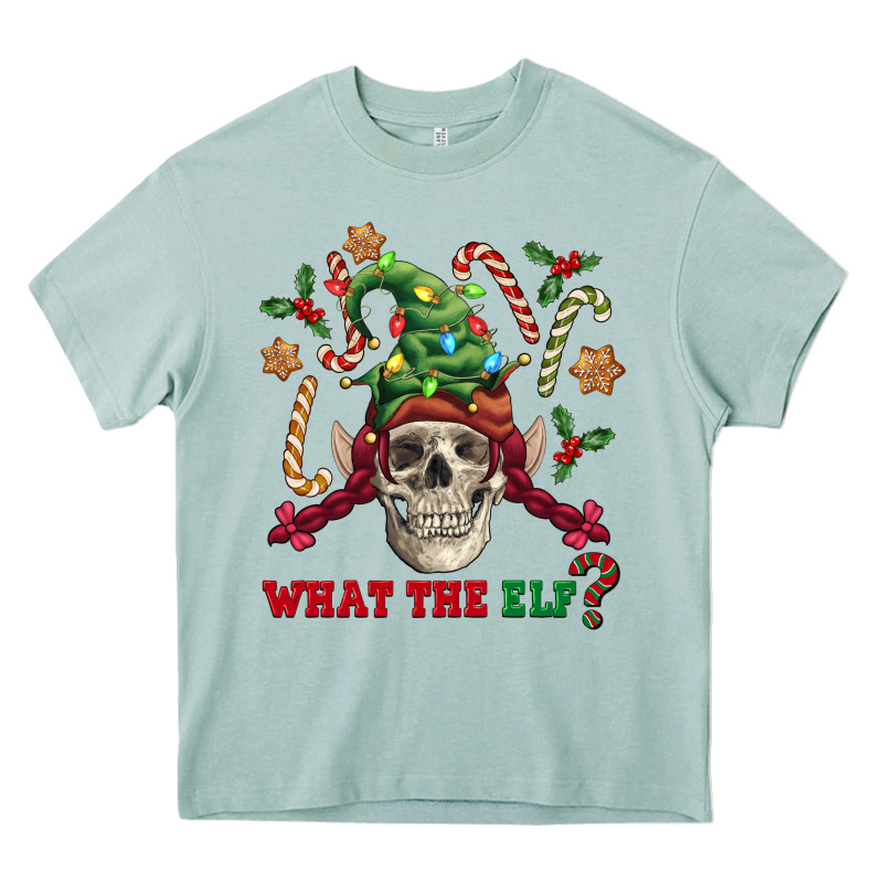 What The Elf Skull Heavy Core Tee by FaDigitalArtStudio | Teevron