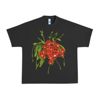 Pigment Black Red Orchid Cactus Urban Heavy Tee - LillyAllenDesigns