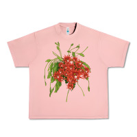 Salmon Red Orchid Cactus Urban Heavy Tee - LillyAllenDesigns