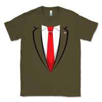 Army Green halloween trump suit shirt us president easy costume t shirt Classic Tee - baoMotion