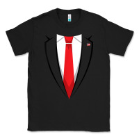 Black halloween trump suit shirt us president easy costume t shirt Classic Tee - baoMotion