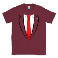 Burgundy halloween trump suit shirt us president easy costume t shirt Classic Tee - baoMotion