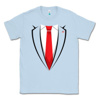 Dusty Blue halloween trump suit shirt us president easy costume t shirt Classic Tee - baoMotion