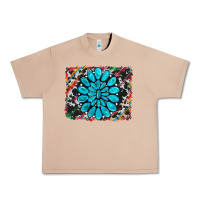 Burro cowhide and serape gemstone background Urban Heavy Tee - RanaPortraitStore