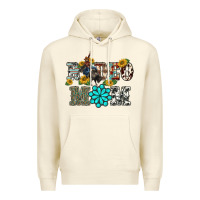 Sandshell western rodeo bullfighter mom turquoise gemstones  sunflowers Premium Hoodie - BarkalooDesign