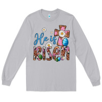 Moon Dust he is risen cross Long Sleeve Tee - Artiststas