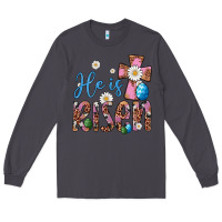 Smoke he is risen cross Long Sleeve Tee - Artiststas