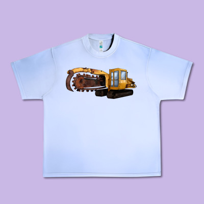 Thencher Chain Urban Heavy Tee Designed By Lillyallendesigns