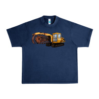Navy Thencher Chain Urban Heavy Tee - LillyAllenDesigns