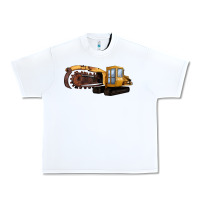 White Thencher Chain Urban Heavy Tee - LillyAllenDesigns