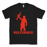 Black red dawn wolverines Classic Tee - baoMotion