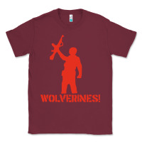 Burgundy red dawn wolverines Classic Tee - baoMotion