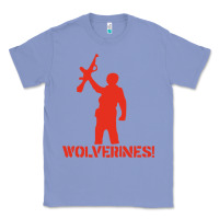 Colony Blue red dawn wolverines Classic Tee - baoMotion