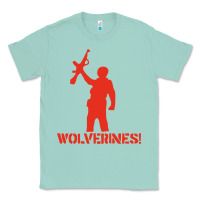 Seafoam red dawn wolverines Classic Tee - baoMotion