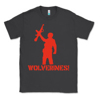 Smoke red dawn wolverines Classic Tee - baoMotion
