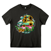 Asphalt Campeche State Of Mexico Map Heavy Core Tee - RanaPortraitStore
