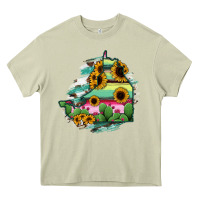 Mossy Campeche State Of Mexico Map Heavy Core Tee - RanaPortraitStore