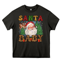 Asphalt santa baby Heavy Core Tee - FaDigitalArtStudio