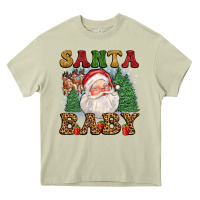 Mossy santa baby Heavy Core Tee - FaDigitalArtStudio
