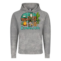 Cloud Rock camping life caravan and gnome Vintage Hoodie - BarkalooDesign