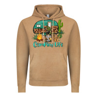 Vintage Camel camping life caravan and gnome Vintage Hoodie - BarkalooDesign