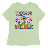 Matcha 100 Days Of Making The Whole Class Shimmer Ladies Tee - CowhideDigitalArt