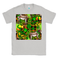 Moon Dust St. Patrick's Donkey With Leprechaun Classic Tee - FaDigitalArtStudio