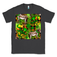 Smoke St. Patrick's Donkey With Leprechaun Classic Tee - FaDigitalArtStudio