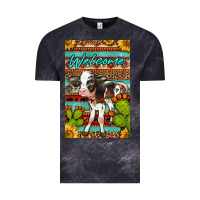 Cloud Black Welcome Cute Baby Calf Vintage Tee - LillyAllenDesigns
