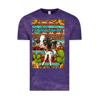 Cloud Purple Welcome Cute Baby Calf Vintage Tee - LillyAllenDesigns