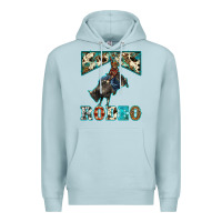 Blue Mist western rodeo bullfighter Premium Hoodie - BarkalooDesign