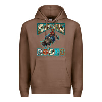 Chestnut western rodeo bullfighter Premium Hoodie - BarkalooDesign