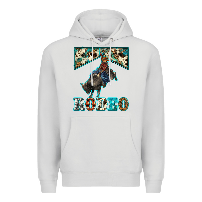 Western Rodeo Bullfighter Premium Hoodie by BarkalooDesign | Teevron