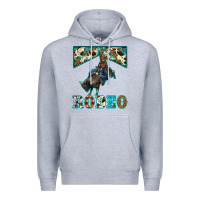 Heather Grey western rodeo bullfighter Premium Hoodie - BarkalooDesign