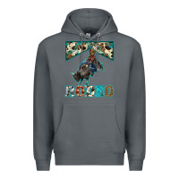 Rock western rodeo bullfighter Premium Hoodie - BarkalooDesign