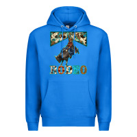 True Royal western rodeo bullfighter Premium Hoodie - BarkalooDesign