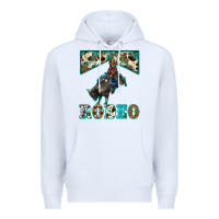 White western rodeo bullfighter Premium Hoodie - BarkalooDesign