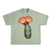 Oil Green King Cup Cactus Urban Heavy Tee - LillyAllenDesigns