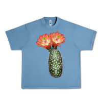 Pebble Blue King Cup Cactus Urban Heavy Tee - LillyAllenDesigns
