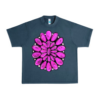 Midnight Navy pink gemstone Urban Heavy Tee - RanaPortraitStore