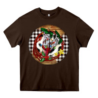 Chocolate Brown Cowgirl Boots Heavy Core Tee - FaDigitalArtStudio