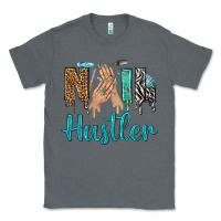 Charcoal Heather nail hustler bbs Classic Tee - BundleAndBundleShop