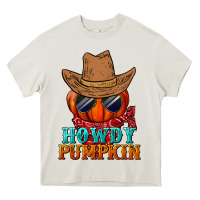 Cream howdy pumpkin Heavy Core Tee - BundleAndBundleShop