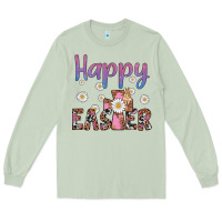 Matcha happy easter cross Long Sleeve Tee - Artiststas