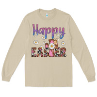 Mushroom happy easter cross Long Sleeve Tee - Artiststas