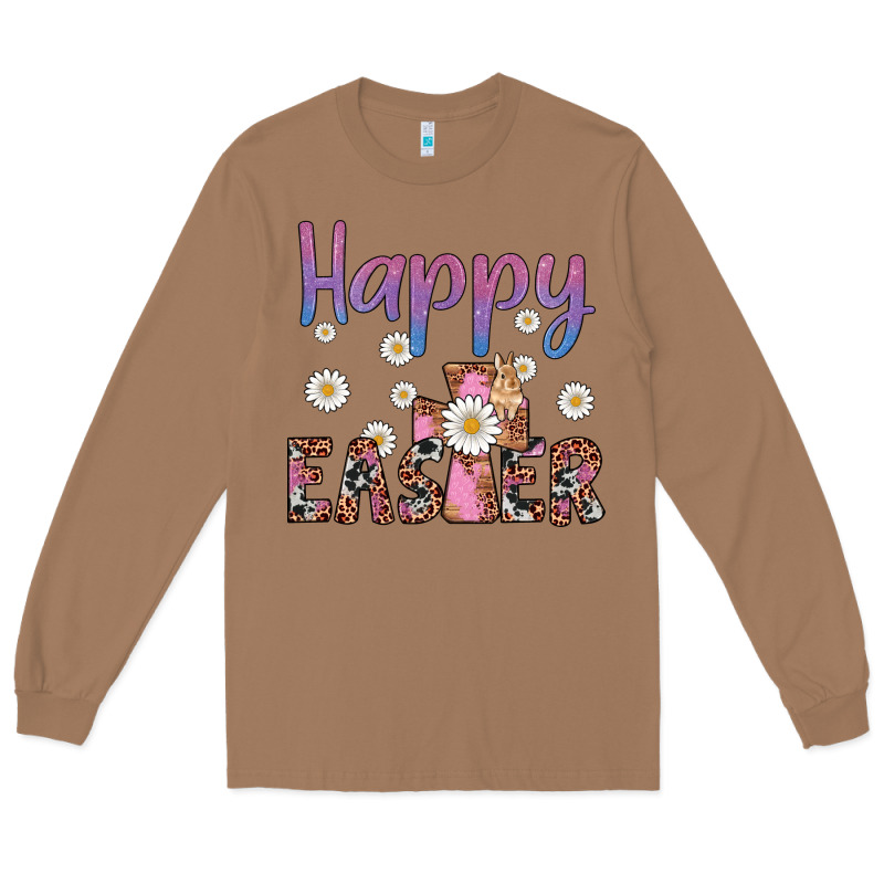 Happy Easter Cross Long Sleeve Tee by Artiststas | Teevron