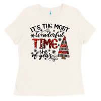 Bone IT THE MOST WONDERFUL TIME the of year Ladies Tee - CowhideDigitalArt