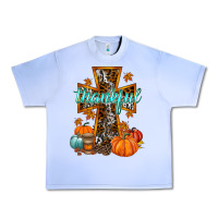 Grape Ice thankful cross Urban Heavy Tee - RacoonDesign
