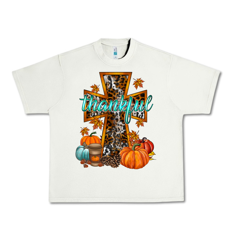 Thankful Cross Urban Heavy Tee by RacoonDesign | Teevron