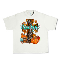 Pistachio thankful cross Urban Heavy Tee - RacoonDesign